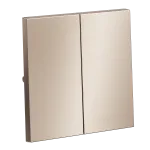 Клавиши для выключателя/переключателя двухклавишного S70 (платина) Voltum VLSM000310 от ImperiumLoft