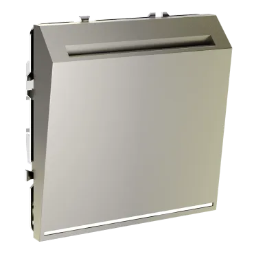 Выключатель встраиваемый S70 карточный 16А (шелк) Voltum VLS010704