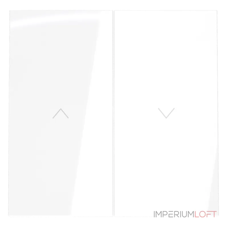 Клавиши для выключателя жалюзи S70 (белый глянцевый) Voltum VLS002501 от ImperiumLoft