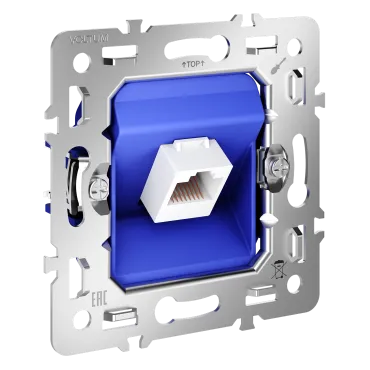 Механизм розетки компьютерной RJ45 кат.6 S70 Voltum VLS0601M