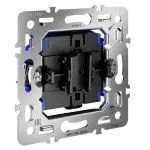 Механизм выключателя одноклавишного 10А S70 Voltum VLS0101M от ImperiumLoft