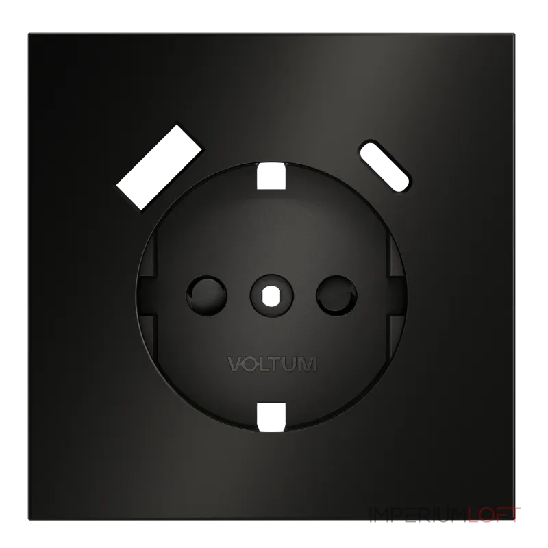 Накладка для розетки с заземлением и защитными шторками с USB A+C S70 (антрацит) Voltum VLSM001012 от ImperiumLoft Накладка для розетки с заземлением и защитными шторками с USB A+C S70 (антрацит) Voltum VLSM001012 от ImperiumLoft