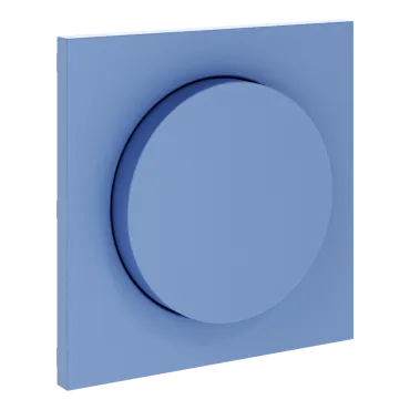 Накладка для светорегулятора поворотно-нажимного S70 (деним) Voltum VLS002015