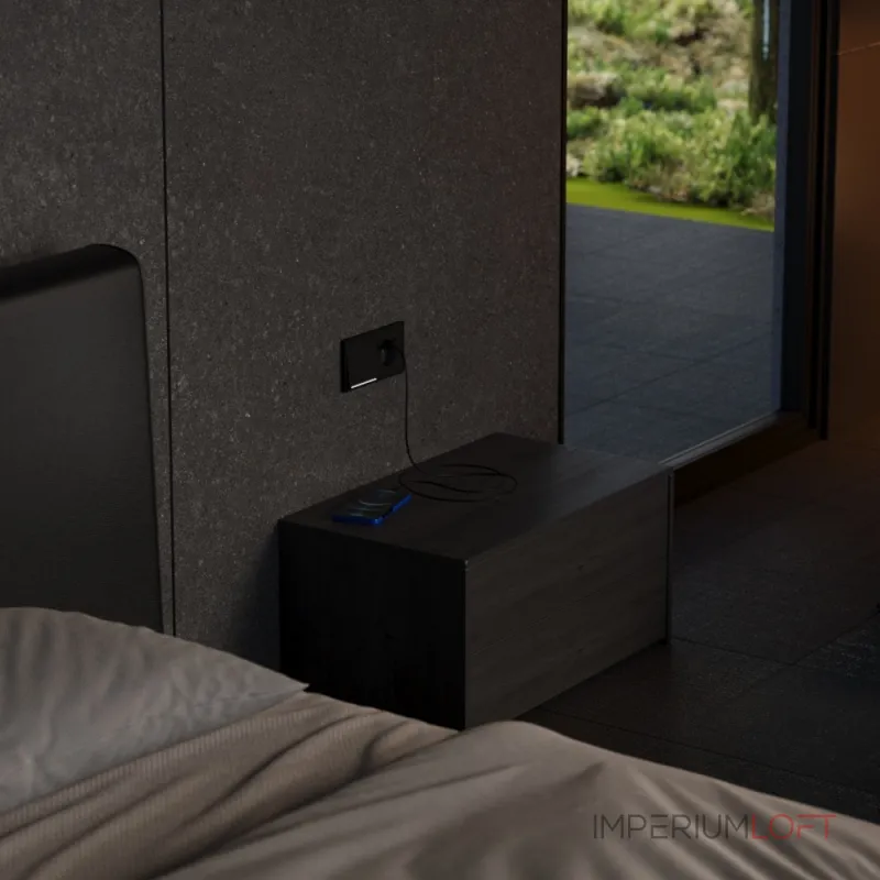 Накладка для розетки с заземлением и защитными шторками с USB A+C S70 (антрацит) Voltum VLSM001012 от ImperiumLoft Накладка для розетки с заземлением и защитными шторками с USB A+C S70 (антрацит) Voltum VLSM001012 от ImperiumLoft