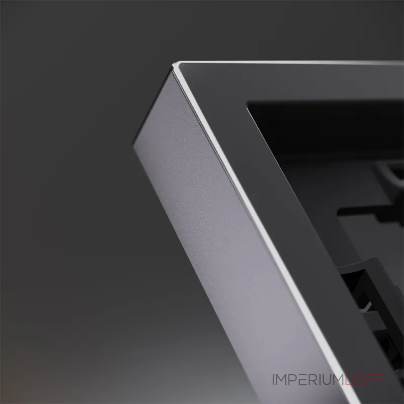 Рамка металлическая на 3 поста S70 (антрацит) Voltum VLSM120312 от ImperiumLoft Рамка металлическая на 3 поста S70 (антрацит) Voltum VLSM120312 от ImperiumLoft