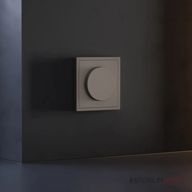 Накладка для светорегулятора поворотно-нажимного S70 (капучино) Voltum VLS002014 от ImperiumLoft