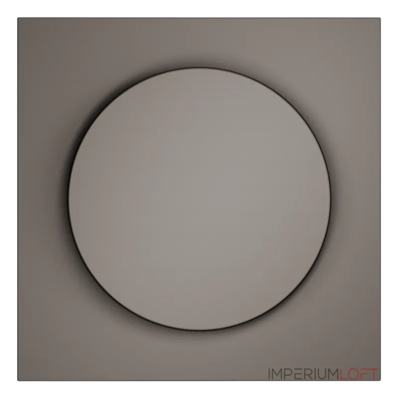 Накладка для светорегулятора поворотно-нажимного S70 (капучино) Voltum VLS002014 от ImperiumLoft