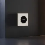 Терморегулятор электронный S70 с индикацией и датчиком для теплого пола (хлопок) Voltum VLS070113 от ImperiumLoft