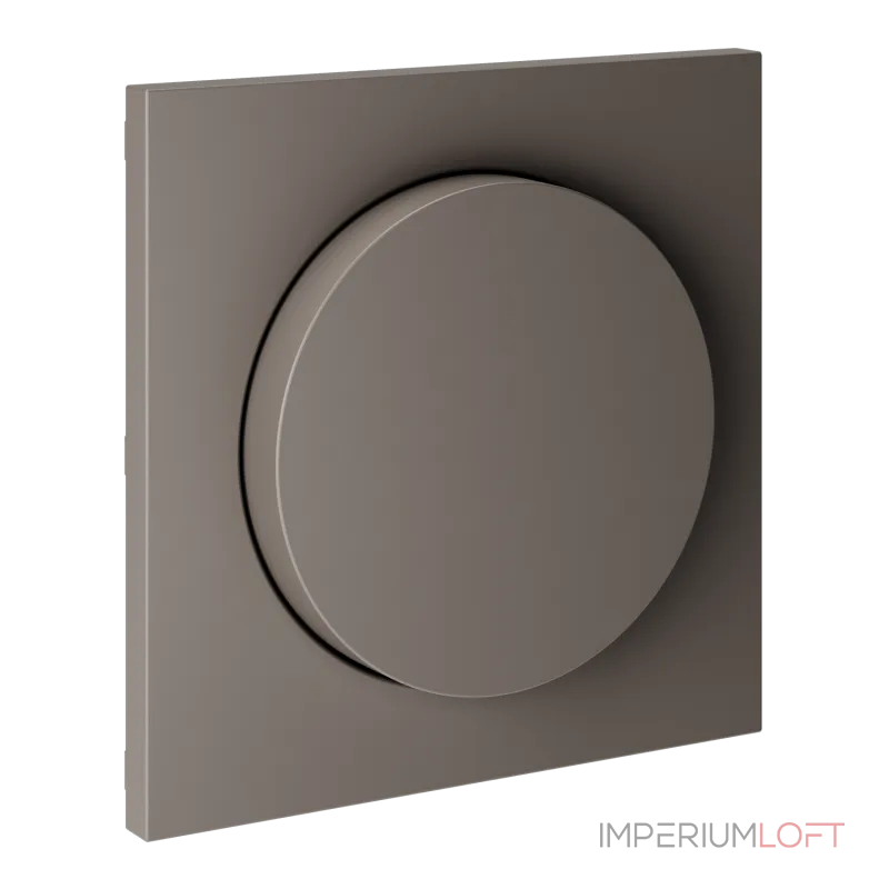 Накладка для светорегулятора поворотно-нажимного S70 (капучино) Voltum VLS002014 от ImperiumLoft