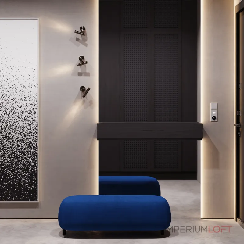 Клавиши для выключателя/переключателя двухклавишного с подсветкой S70 (серый) Voltum VLS000416 от ImperiumLoft