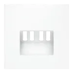 Накладка для розетки акустической 4-местной S70 (белый матовый) Voltum VLS001502 от ImperiumLoft