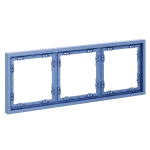 Рамка пластиковая S70 на 3 поста (деним) Voltum VLS100315 от ImperiumLoft