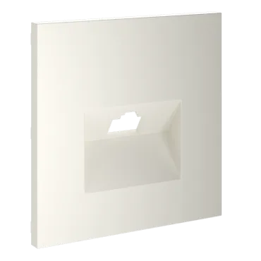 Накладка для розетки компьютерной RJ45 кат.6 S70 (хлопок) Voltum VLS001313