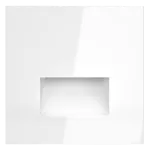 Накладка для подсветки светодиодной S70 (белый глянцевый) Voltum VLS002301 от ImperiumLoft