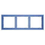 Рамка пластиковая S70 на 3 поста (деним) Voltum VLS100315 от ImperiumLoft