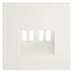 Накладка для розетки акустической 4-местной S70 (хлопок) Voltum VLS001513 от ImperiumLoft