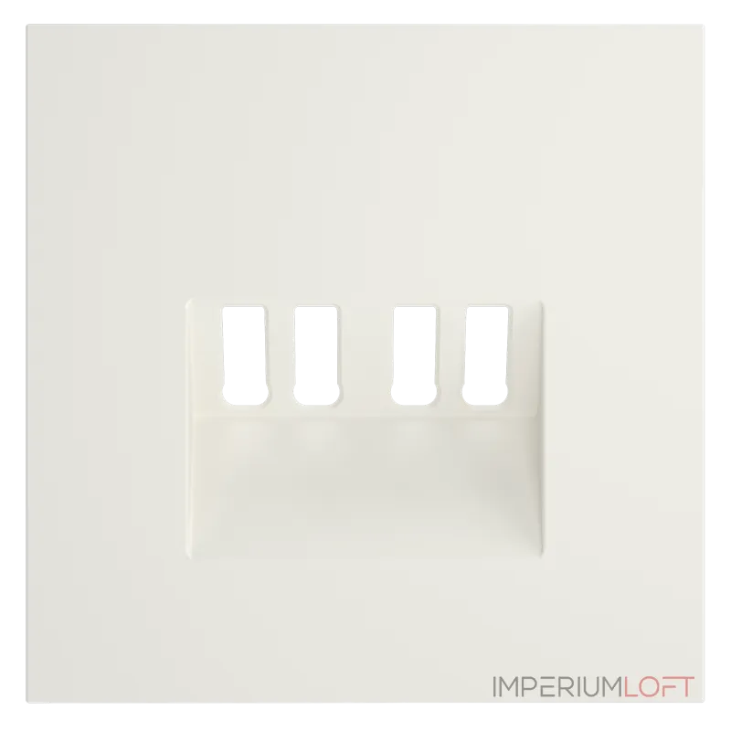 Накладка для розетки акустической 4-местной S70 (хлопок) Voltum VLS001513 от ImperiumLoft