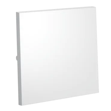 Клавиша для выключателя/переключателя одноклавишного S70 (белый матовый) Voltum VLS000102