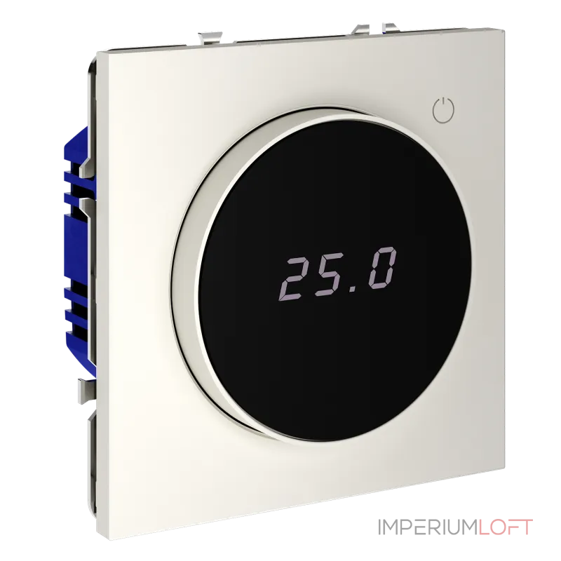 Терморегулятор электронный S70 с индикацией и датчиком для теплого пола (хлопок) Voltum VLS070113 от ImperiumLoft