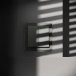 Перекрестный переключатель встраиваемый S70 двухклавишный 10А (титан) Voltum VLS020506 от ImperiumLoft