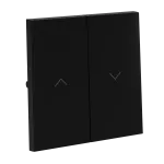 Клавиши для выключателя жалюзи S70 (черный матовый) Voltum VLS002508 от ImperiumLoft