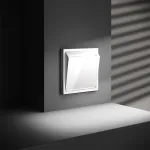 Выключатель встраиваемый S70 карточный 16А (белый глянцевый) Voltum VLS010701 от ImperiumLoft