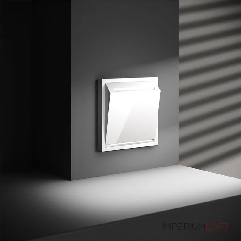 Выключатель встраиваемый S70 карточный 16А (белый глянцевый) Voltum VLS010701 от ImperiumLoft