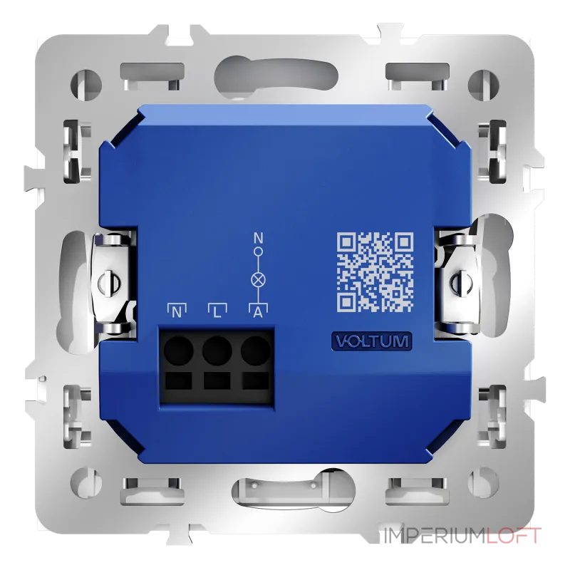 Выключатель встраиваемый S70 карточный 16А (белый глянцевый) Voltum VLS010701 от ImperiumLoft