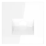 Накладка для розетки компьютерной RJ45 кат.6 S70 (белый глянцевый) Voltum VLS001301 от ImperiumLoft