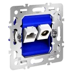 Механизм розетки TV+RJ45 кат. 6 S70 Voltum VLS0607M от ImperiumLoft