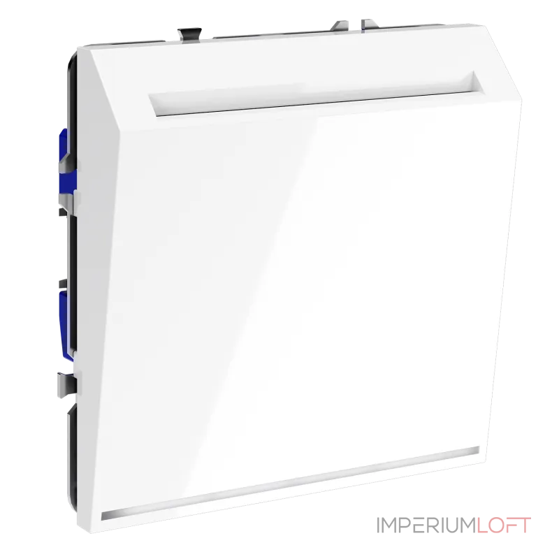 Выключатель встраиваемый S70 карточный 16А (белый глянцевый) Voltum VLS010701 от ImperiumLoft