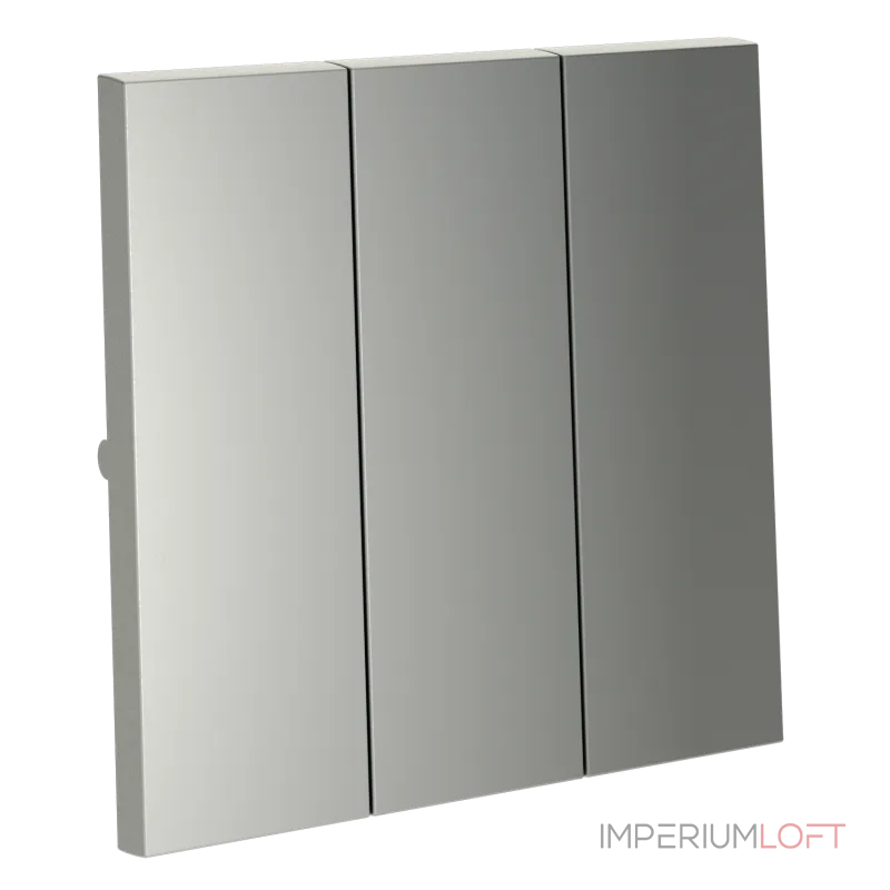 Клавиши для выключателя/переключателя трехклавишного S70 (сталь) Voltum VLS000505 от ImperiumLoft Клавиши для выключателя/переключателя трехклавишного S70 (сталь) Voltum VLS000505 от ImperiumLoft