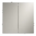 Перекрестный переключатель встраиваемый S70 двухклавишный 10А (кашемир) Voltum VLS020503 от ImperiumLoft