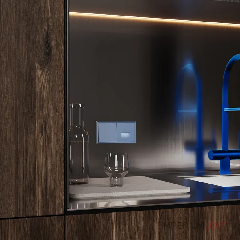 Накладка для подсветки светодиодной S70 (деним) Voltum VLS002315 от ImperiumLoft