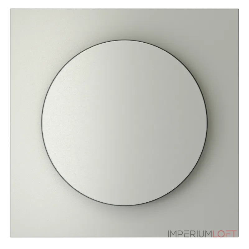 Накладка для светорегулятора поворотно-нажимного S70 (сталь) Voltum VLS002005 от ImperiumLoft