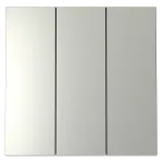 Клавиши для выключателя/переключателя трехклавишного S70 (сталь) Voltum VLS000505 от ImperiumLoft