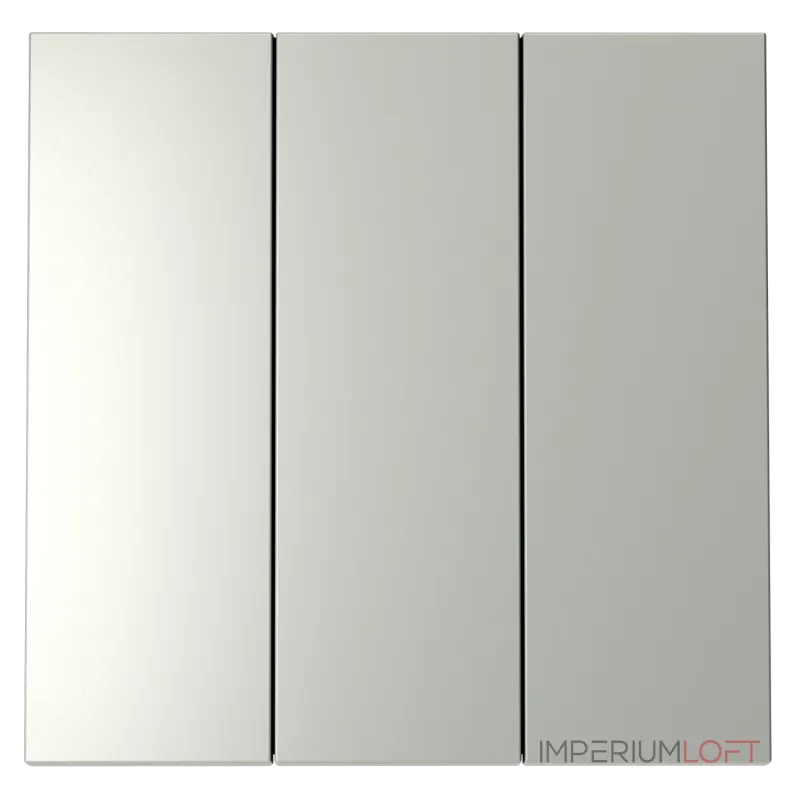 Клавиши для выключателя/переключателя трехклавишного S70 (сталь) Voltum VLS000505 от ImperiumLoft Клавиши для выключателя/переключателя трехклавишного S70 (сталь) Voltum VLS000505 от ImperiumLoft