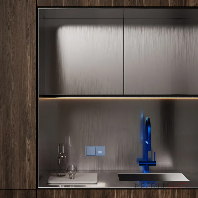 Накладка для подсветки светодиодной S70 (деним) Voltum VLS002315 от ImperiumLoft