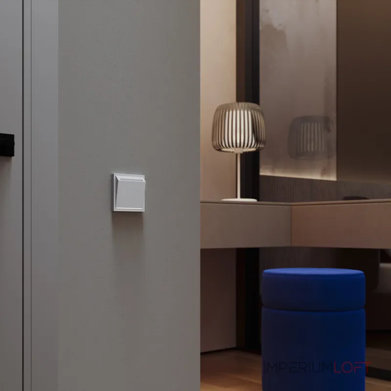 Накладка для выключателя карточного S70 (серый) Voltum VLS002616 от ImperiumLoft