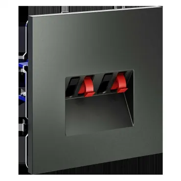 Розетка акустическая встраиваемая Voltum S70 4-местная VLS060306 Розетка акустическая встраиваемая Voltum S70 4-местная VLS060306