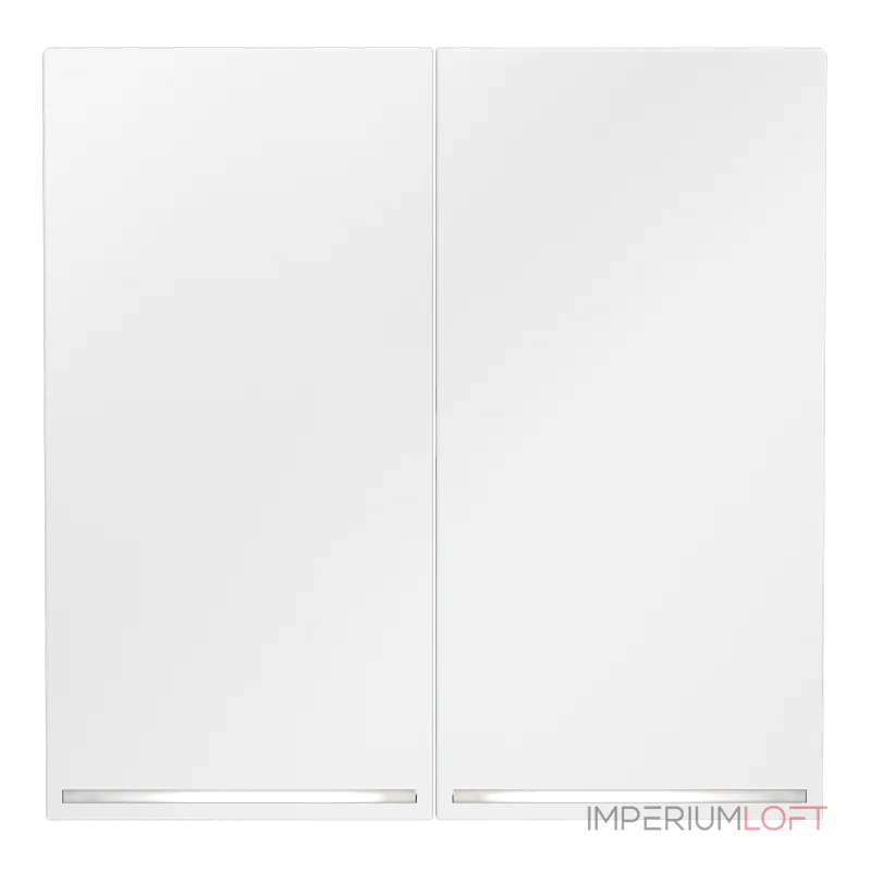 Клавиши для выключателя/переключателя двухклавишного с подсветкой S70 (белый матовый) Voltum VLS000402 от ImperiumLoft