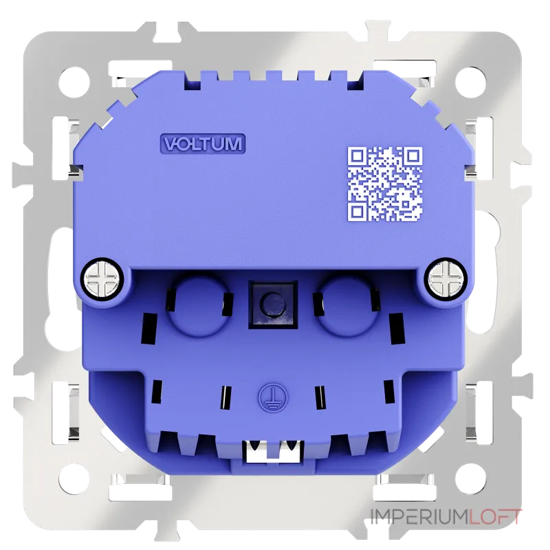 Механизм розетки с заземлением и защитными шторками 16А с USB A+C S70 Voltum VLS0405M от ImperiumLoft Механизм розетки с заземлением и защитными шторками 16А с USB A+C S70 Voltum VLS0405M от ImperiumLoft