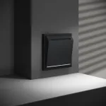 Выключатель встраиваемый S70 карточный 16А (черный матовый) Voltum VLS010708 от ImperiumLoft