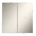 Выключатель встраиваемый S70 для жалюзи 10А (кашемир) Voltum VLS020703 от ImperiumLoft