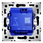 Выключатель встраиваемый S70 для жалюзи 10А (черный матовый) Voltum VLS020708 от ImperiumLoft