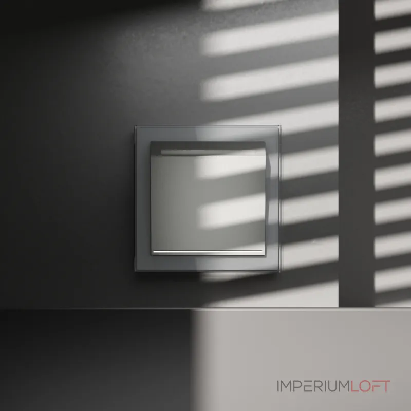 Выключатель встраиваемый S70 карточный 16А (сталь) Voltum VLS010705 от ImperiumLoft