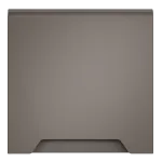 Накладка для розетки с заземлением защитными шторками и крышкой S70 (капучино) Voltum VLS000814 от ImperiumLoft