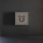 Накладка для розетки с заземлением и защитными шторками с USB A+A S70 (капучино) Voltum VLS000914 от ImperiumLoft