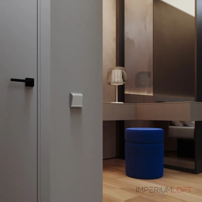 Выключатель встраиваемый S70 карточный 16А (сталь) Voltum VLS010705 от ImperiumLoft