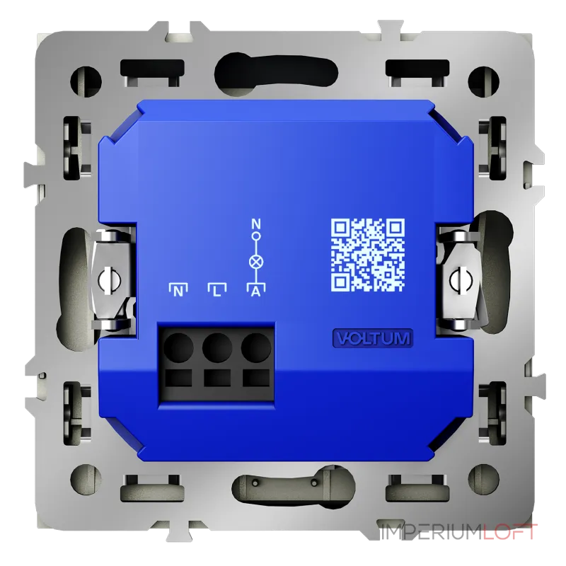 Выключатель встраиваемый S70 карточный 16А (сталь) Voltum VLS010705 от ImperiumLoft